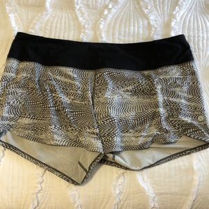 Lululemon speed up shorts 2.5 size 12
